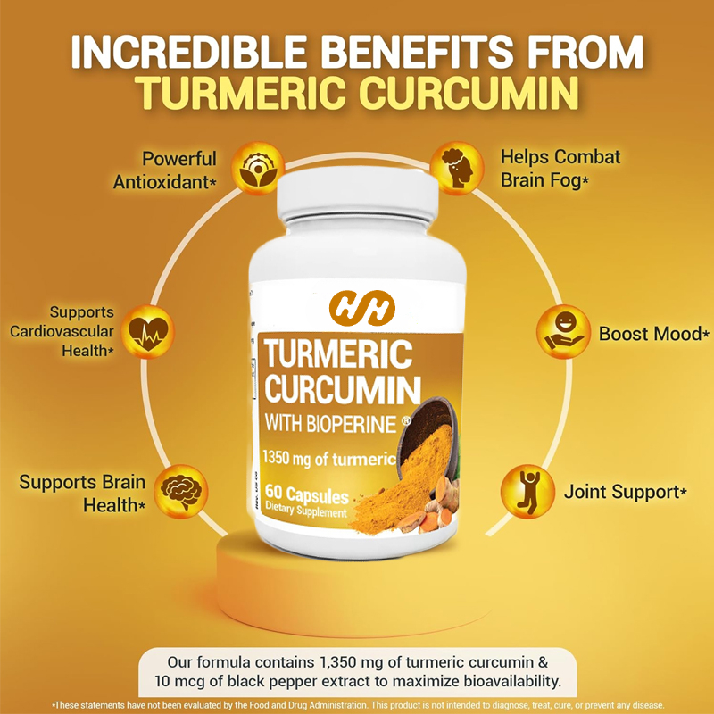 อาหารเสริมขมิ้นพร้อมพริกไทยดำ  - Turmeric Curcumin Capsule บทวิจารณ์และราคา
